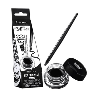 Rimmel Scandaleyes Waterproof Gel Eyeliner Noir Black