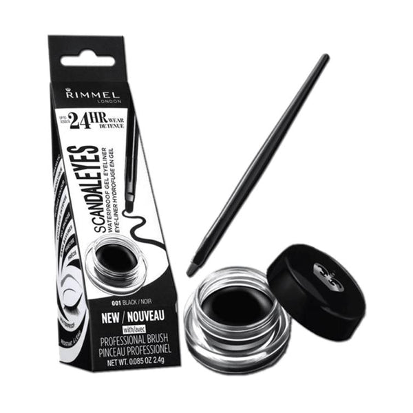 Rimmel Scandaleyes Waterproof Gel Eyeliner Noir Black