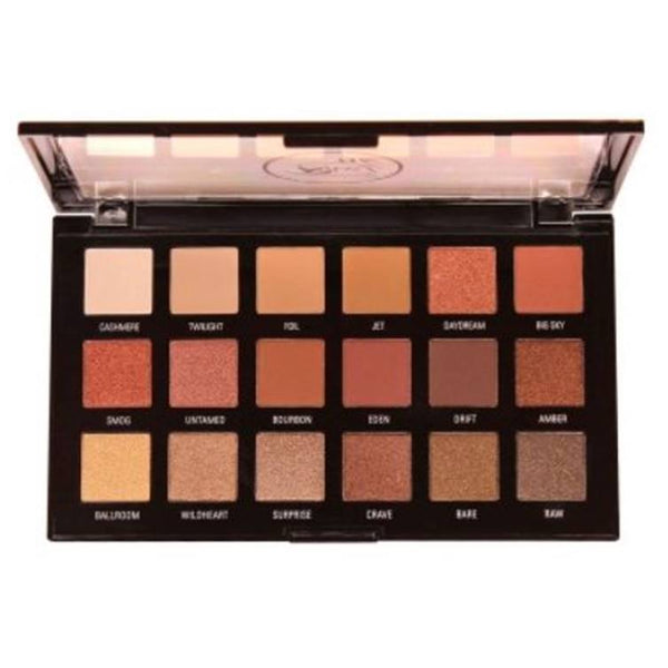 Rivaj HD Flawless Eyeshadow Palette (18 In 1) - Shade 01