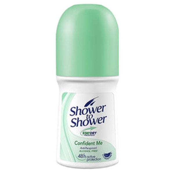 Shower to Shower Confident Me Antiperspirant Roll On