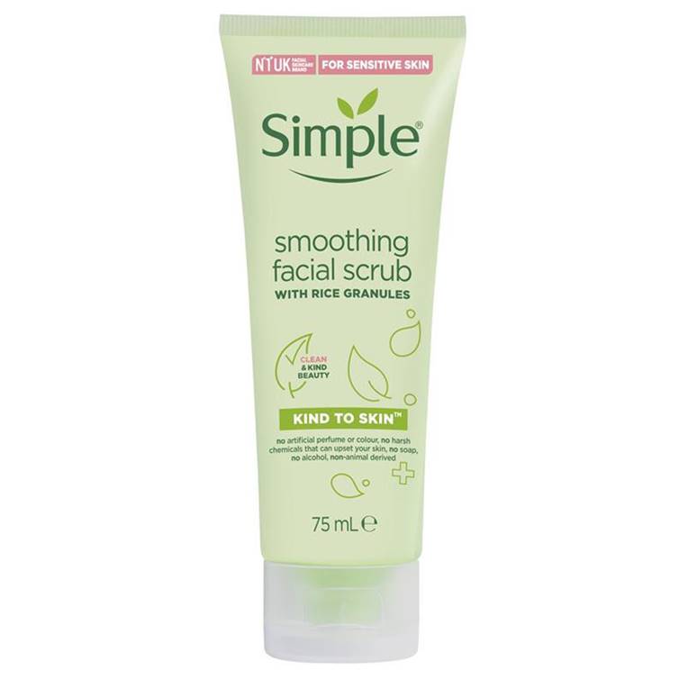 Simple Kind to Skin Smoothing Facial Scrub