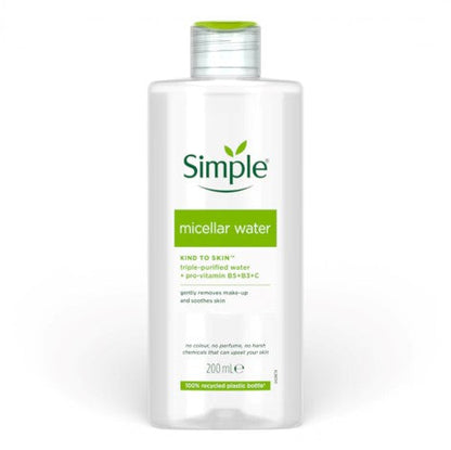 Simple Kind to Skin Soothing Micellar Cleansing Water 200ml