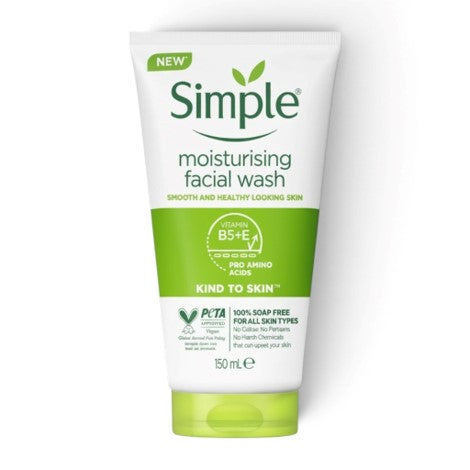 Simple Kind to Skin Moisturizing Facial Wash 150ml