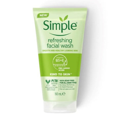 Simple Kind to Skin Refreshing Facial Wash 150ml
