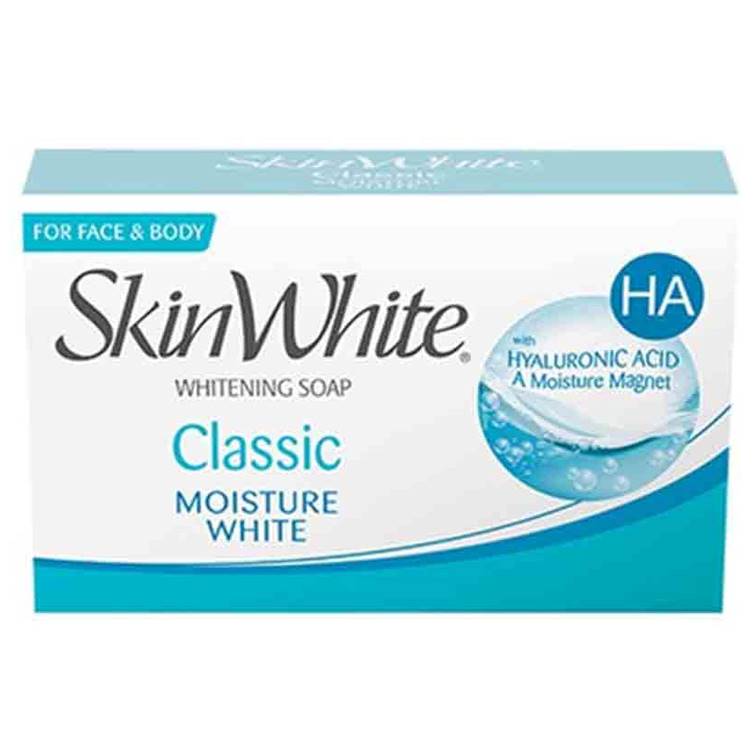 SkinWhite Classic Whitening Moisture Face & Body Soap 125g (Imported)