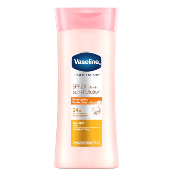 Vaseline Sun + Pollution Protection SPF24 Brightening Lotion 100ml (Imported)