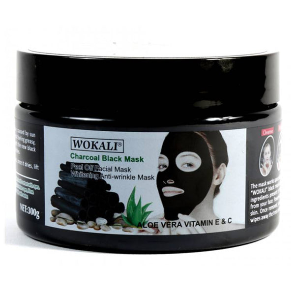 Wokali Charcoal Peel Off Black Mask 300g