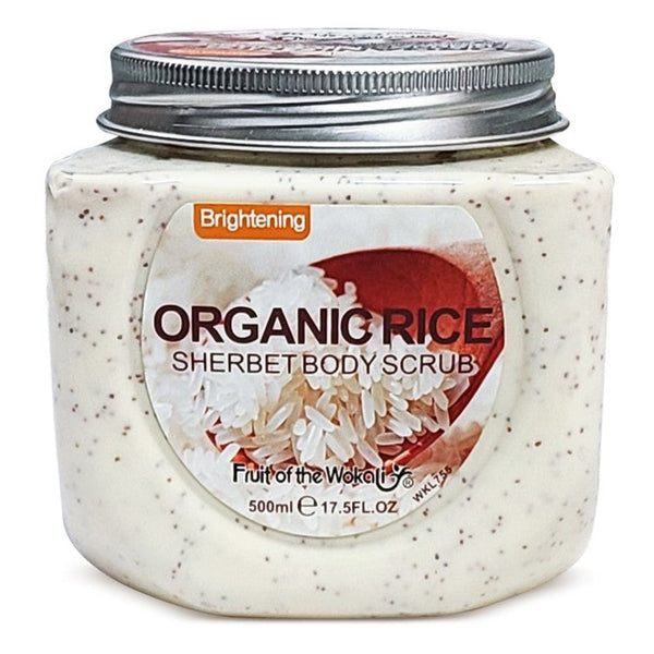 Wokali Organic Rice Body Scrub 500ml (XL) New