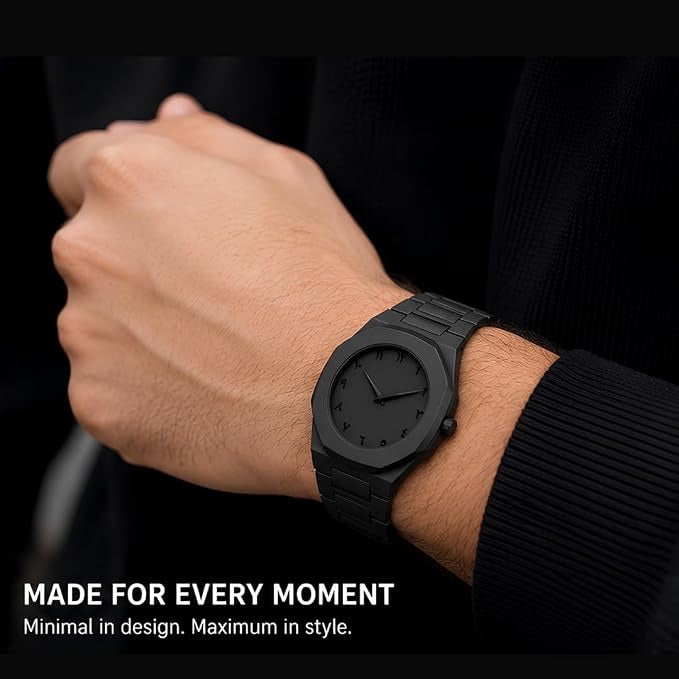 Luxury Aura Arabic Watch for Men | With Box | Perfect for Gifts