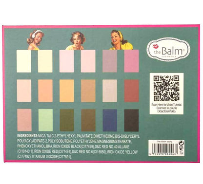 theBalm 18 color eyeshadow palette
