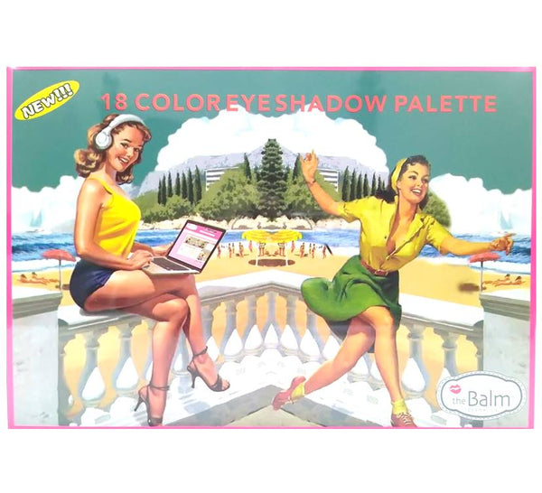 theBalm 18 color eyeshadow palette